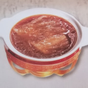 C3. Braised Abalone, Shark Fin, Sea Cucumber &amp; Fish Maw 紅烧鮑參翅肚 (預定)